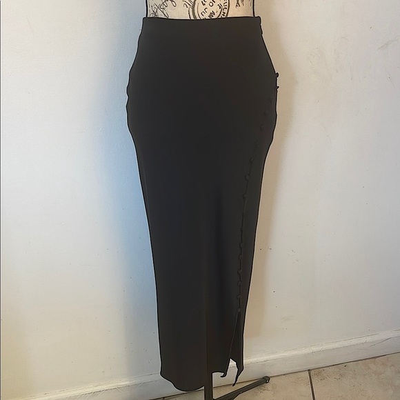 Black Pencil Skirt for Work - Picture 1 of 10